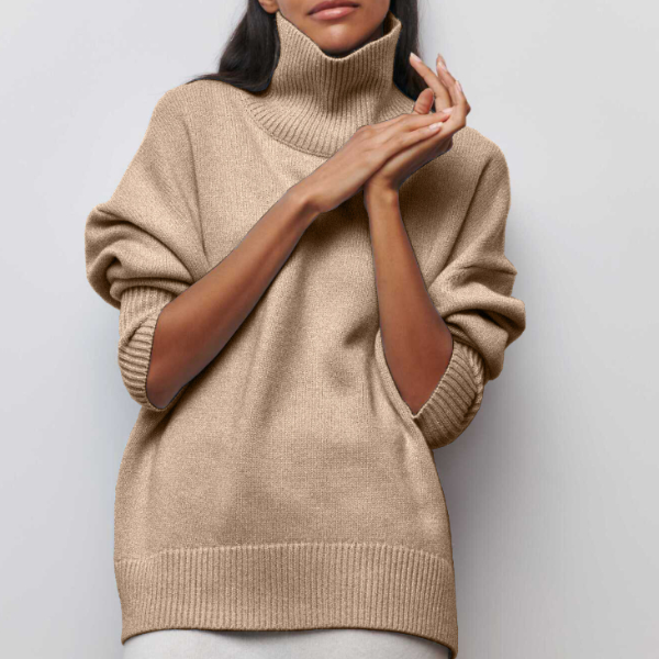 Lune London | Turtleneck sweater for women - Casual cut - Winter