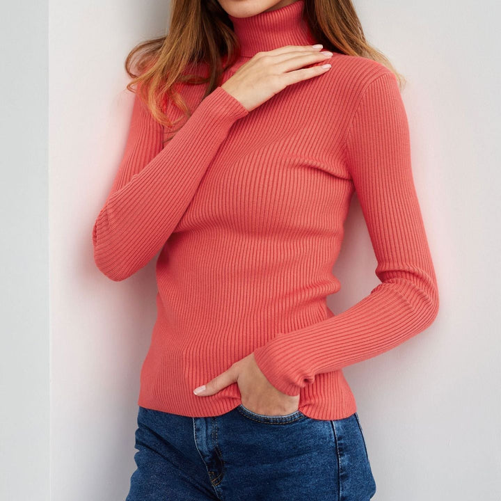 Lune London | Soft Turtleneck Sweater - Winter Cozy High Collar