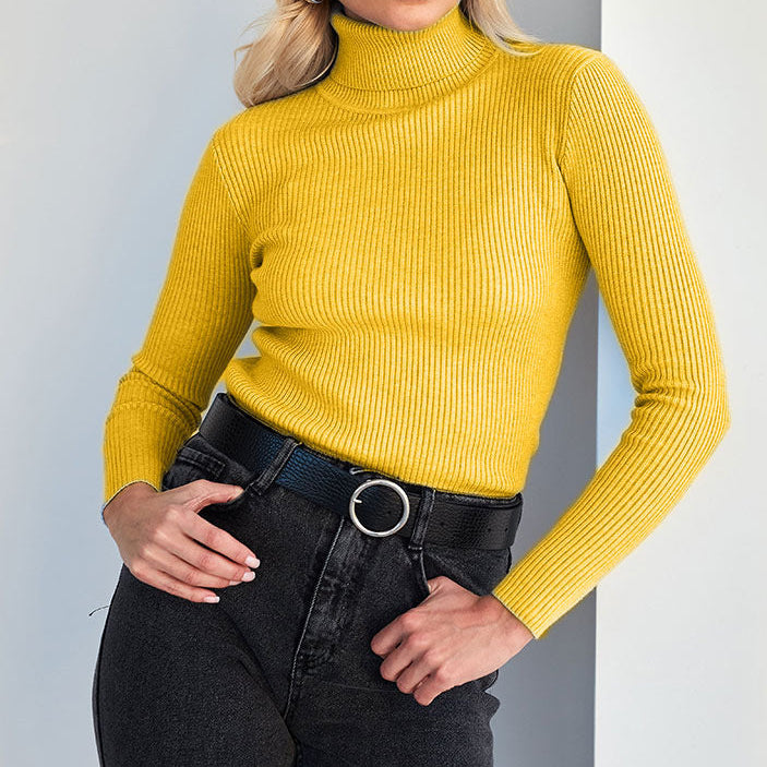 Lune London | Soft Turtleneck Sweater - Winter Cozy High Collar