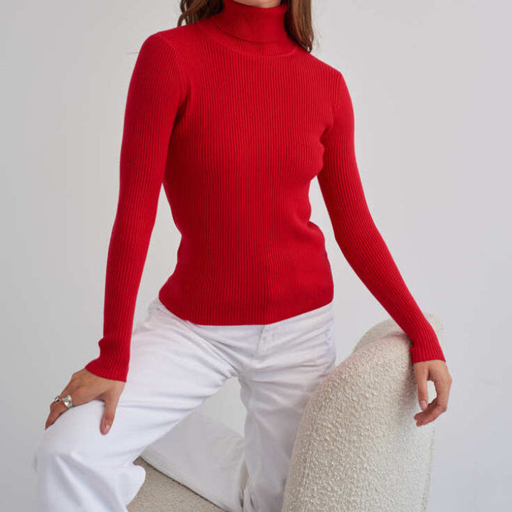 Lune London | Soft Turtleneck Sweater - Winter Cozy High Collar