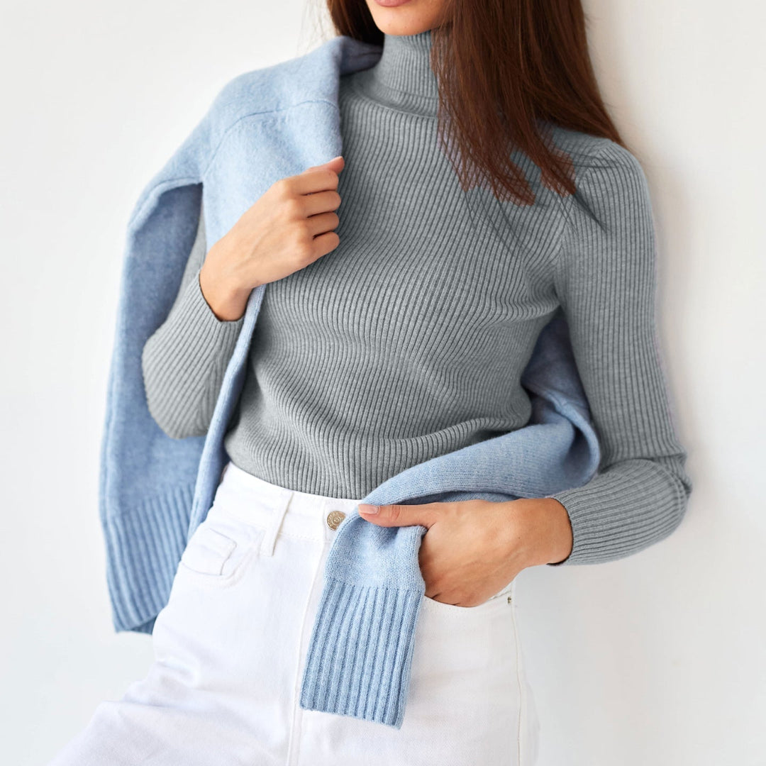 Lune London | Soft Turtleneck Sweater - Winter Cozy High Collar