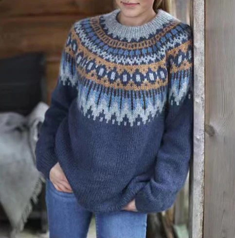 Lune London | Sweater Cozy Nordic Knit Sweater
