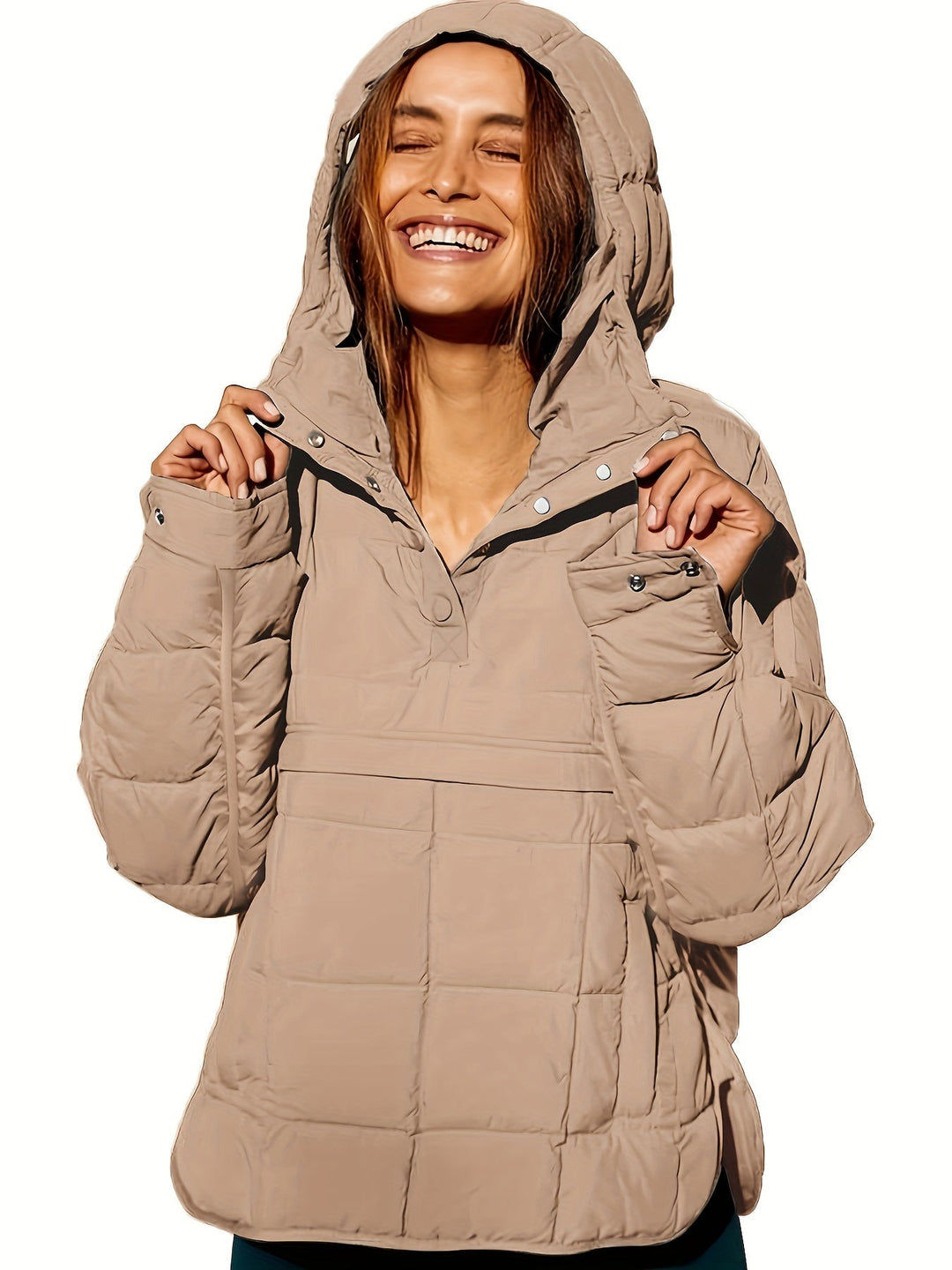 Lune London | Warmer, casual women's hooded coat