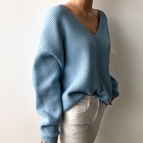 Lune London | Comfortable V-Neck Sweater