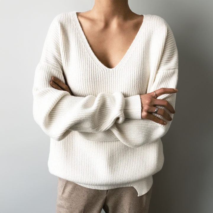 Lune London | Comfortable V-Neck Sweater