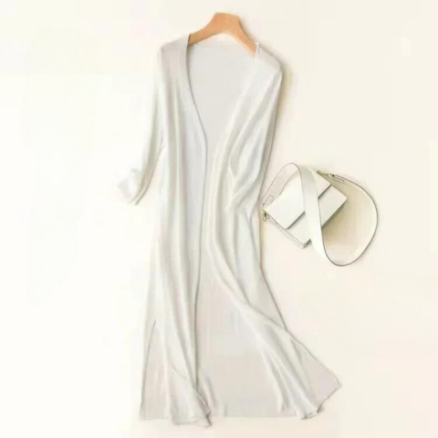 Lune London | Long Open Front Cardigan
