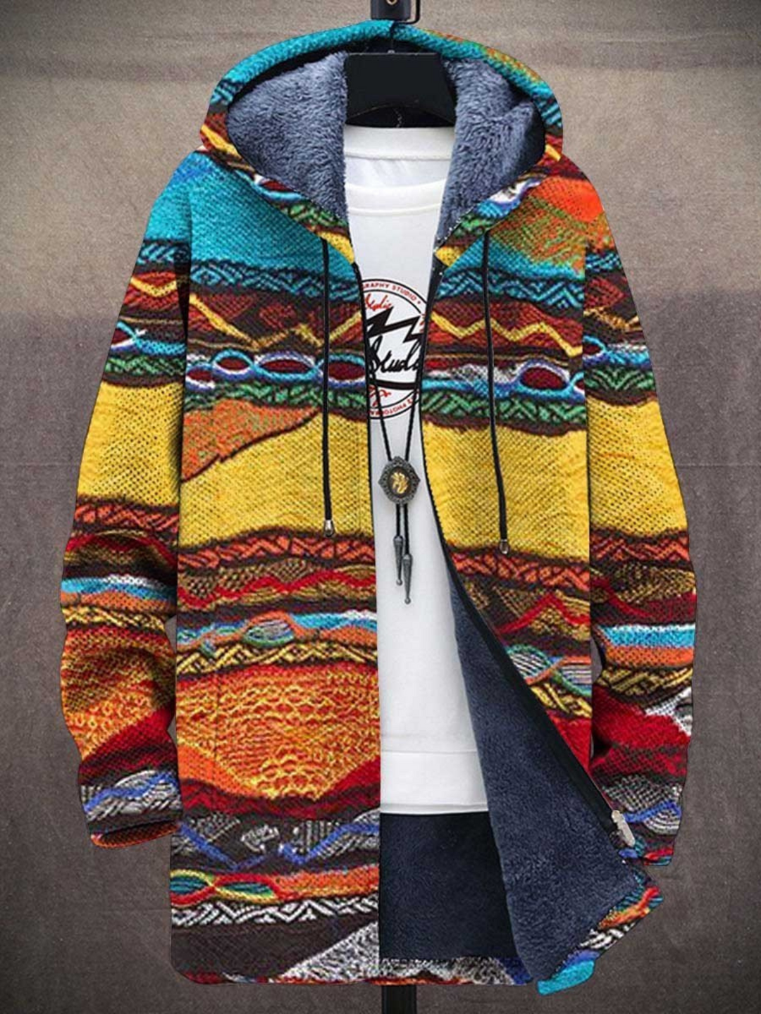 Lune London | Elegant Designer Jacket with Artistic Print