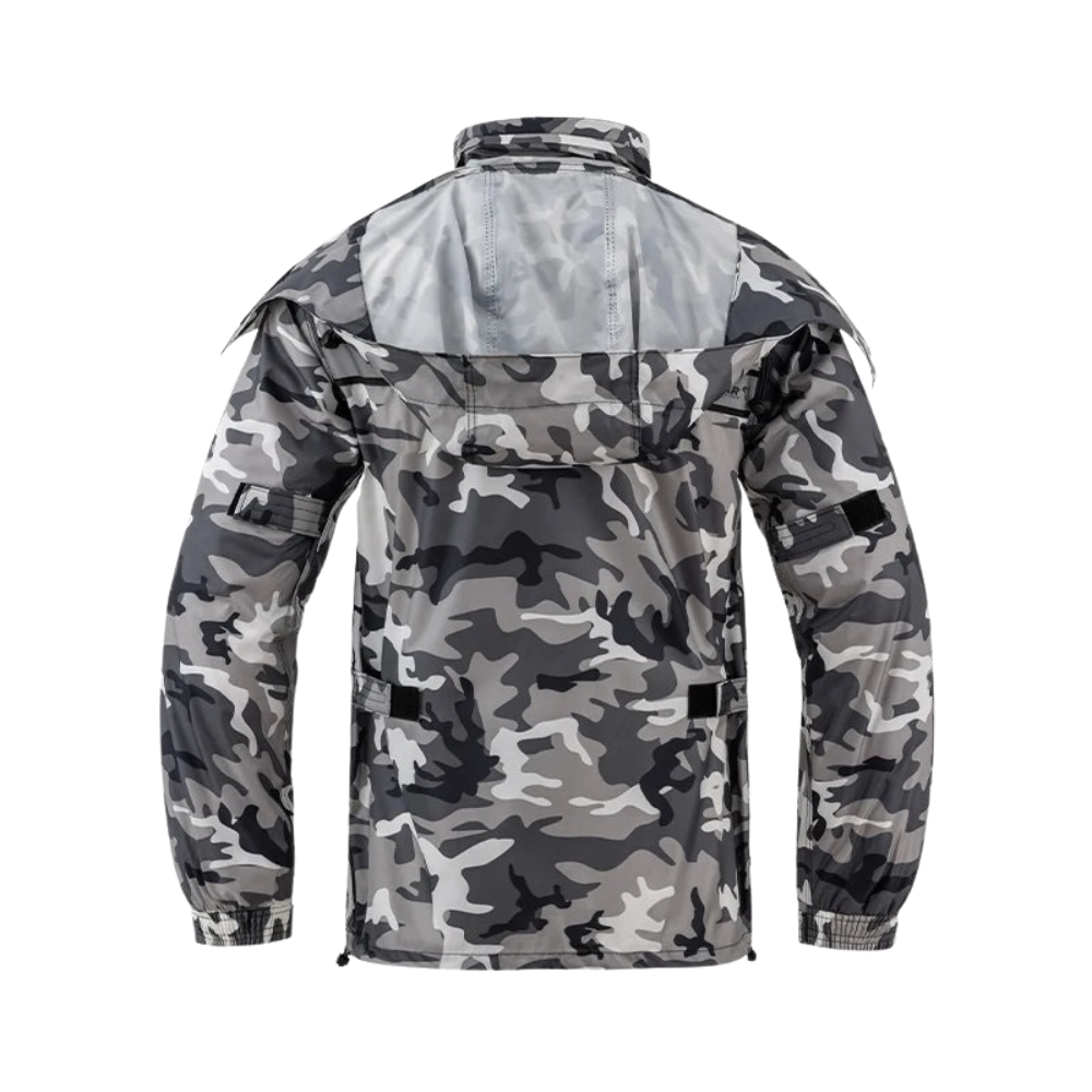 Lune London | Unisex waterproof motorcycle rain suit with hood