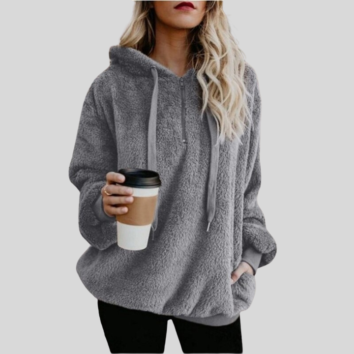 Lune London | Hoodie - Soft Fleece - Plus Size Fit - Long Sleeve Casual Comfort