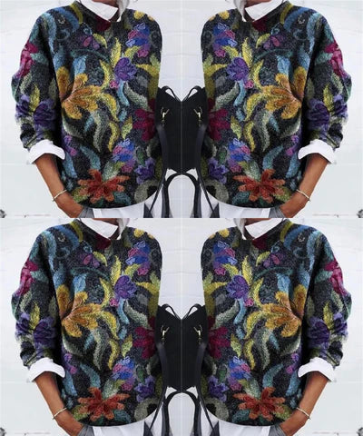 Lune London | Fashionable Floral Sweater