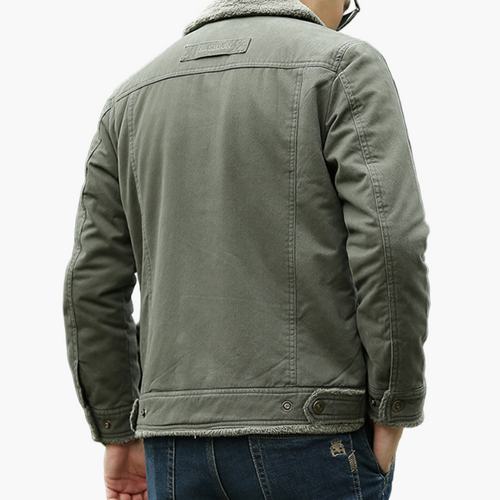 Lune London | Fleece collar leisure jacket - Fashionable outdoor transitional jacket for everyday and adventure