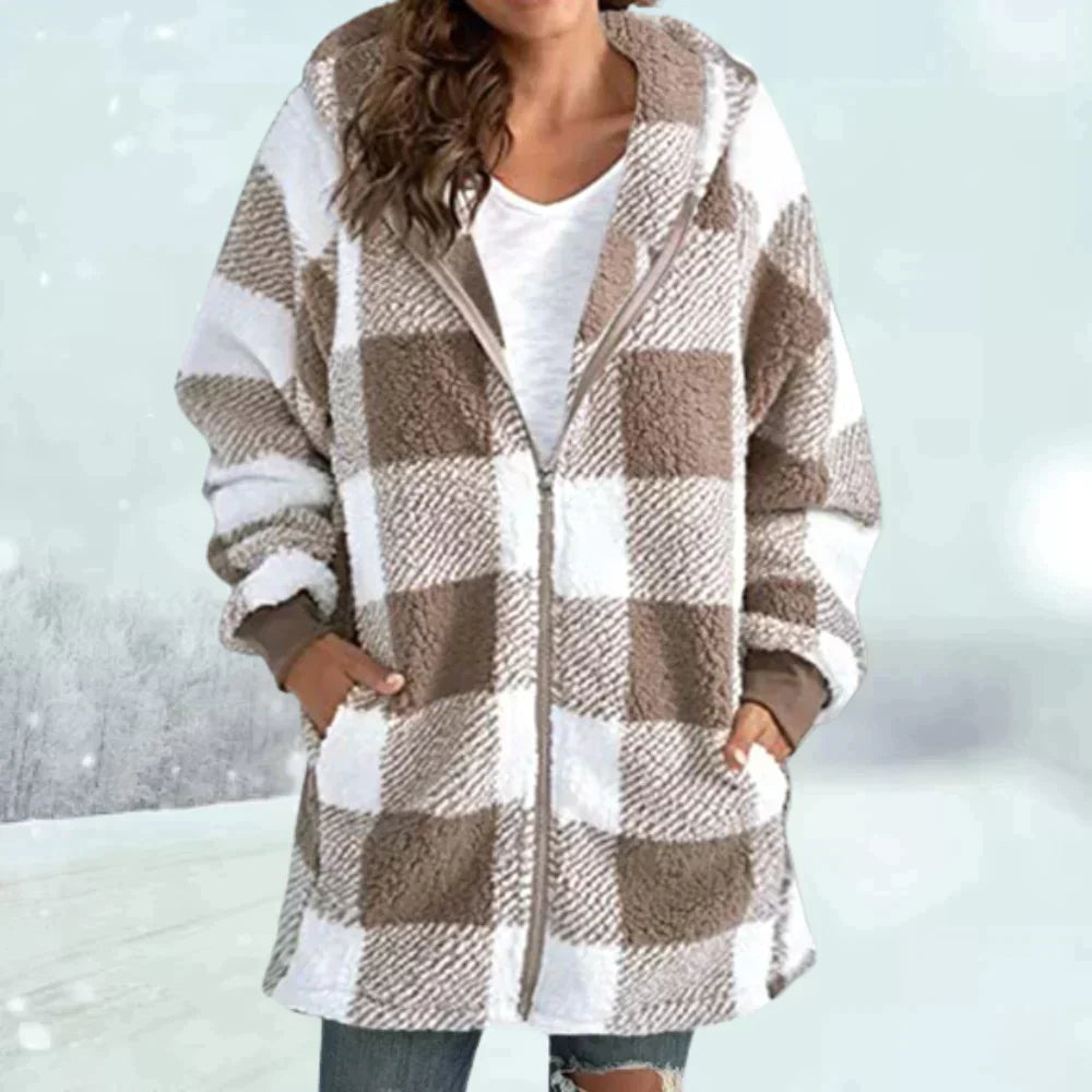 Lune London | Checkered Winter Coat