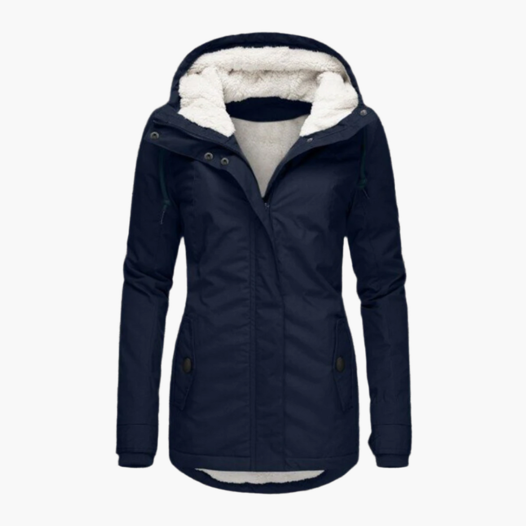 Lune London | Sherpa-Hoodie Winter Jacket - Stylish and warming outdoor parka for cold days