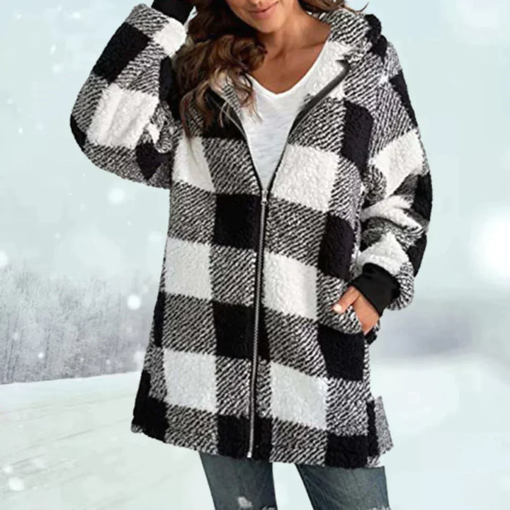 Lune London | Checkered Winter Coat