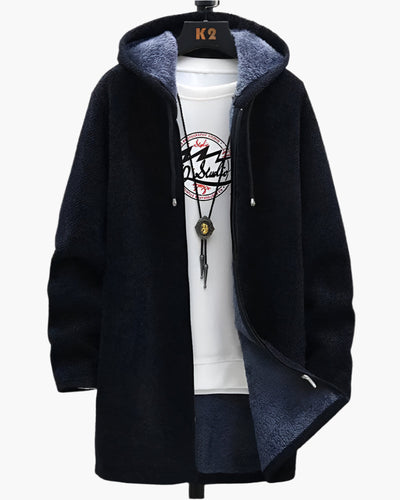 Lune London | Fleece Jacket with Hood - Casual Style for Daily Life and Leisure