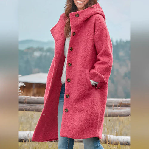 Lune London | long coat with hood