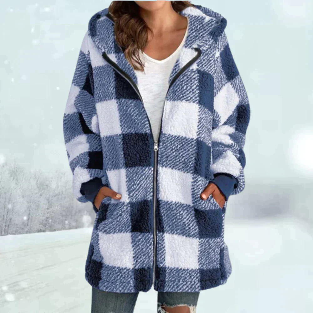 Lune London | Checkered Winter Coat