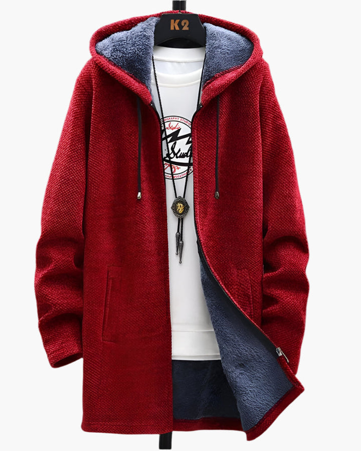 Lune London | Fleece Jacket with Hood - Casual Style for Daily Life and Leisure