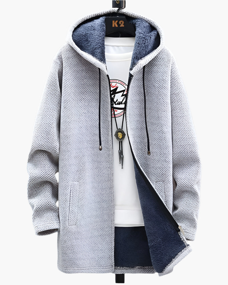 Lune London | Fleece Jacket with Hood - Casual Style for Daily Life and Leisure