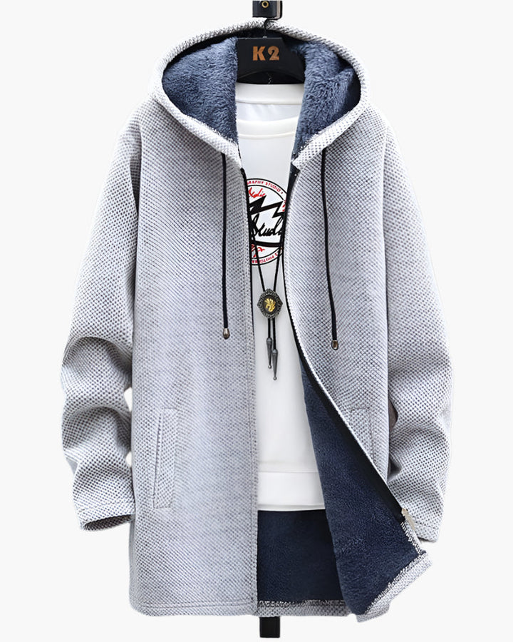 Lune London | Fleece Jacket with Hood - Casual Style for Daily Life and Leisure