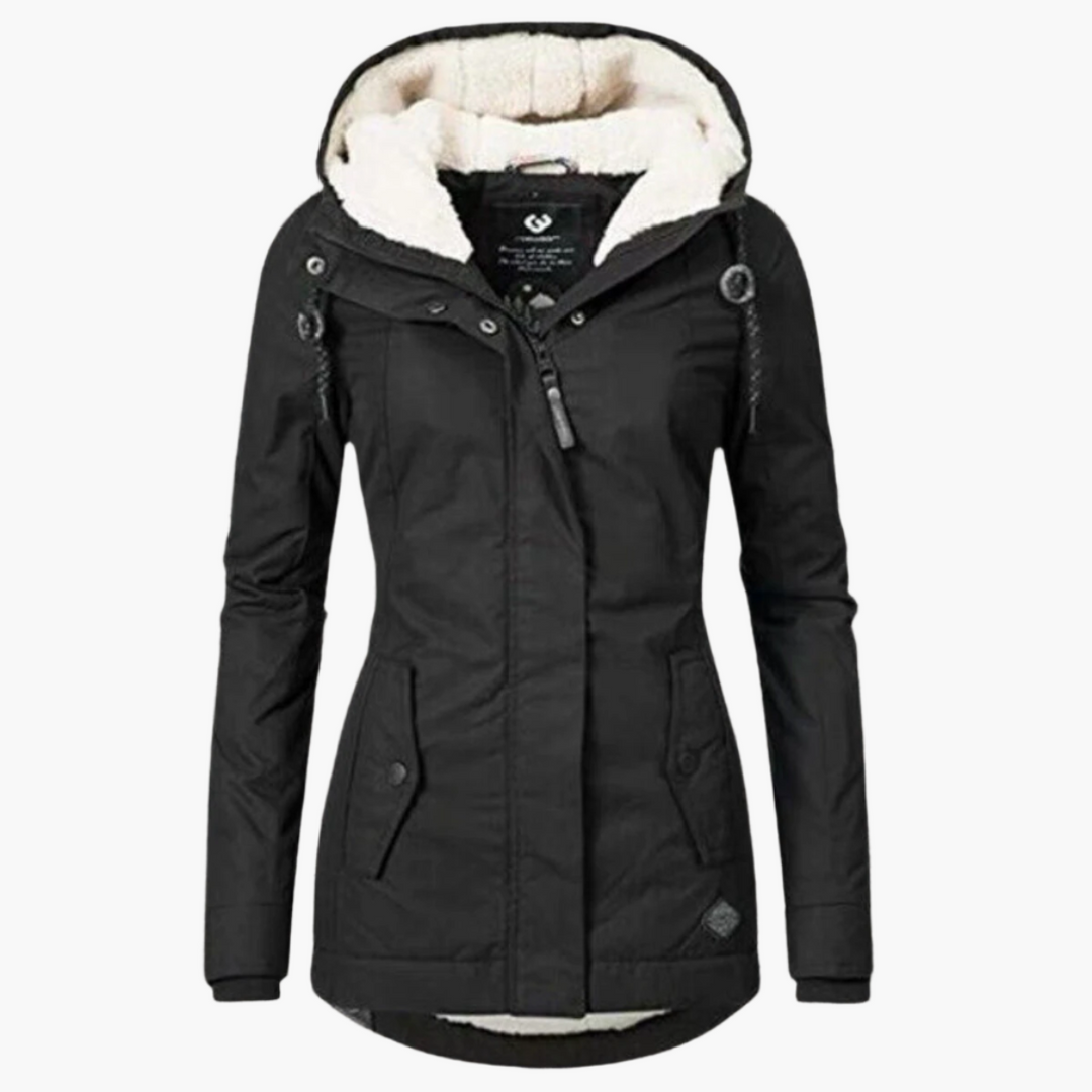 Lune London | Sherpa-Hoodie Winter Jacket - Stylish and warming outdoor parka for cold days