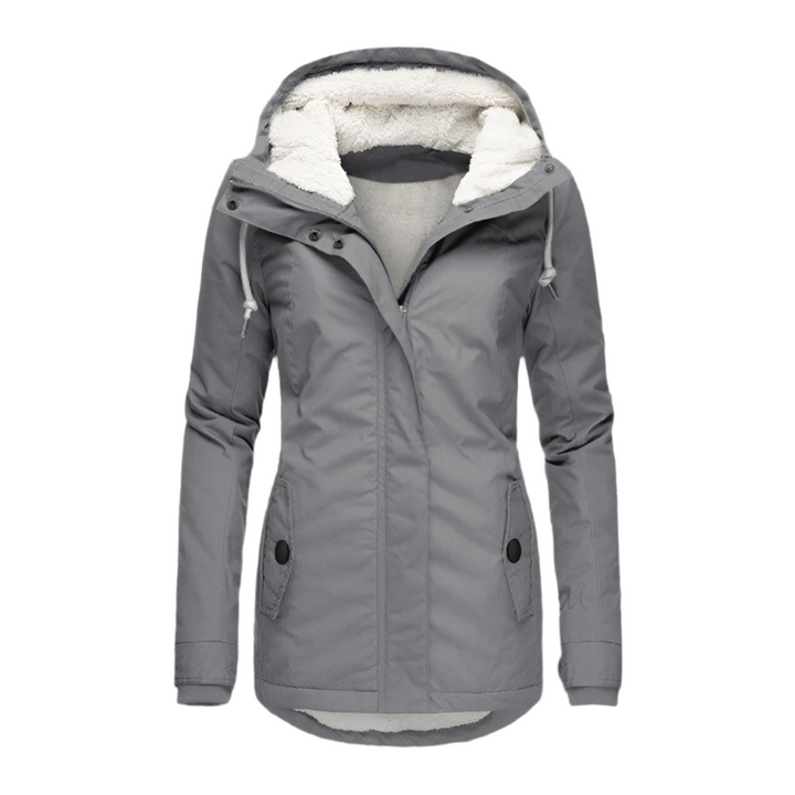 Lune London | Winter Jacket with Hood for Women Quilted Winter Jacket