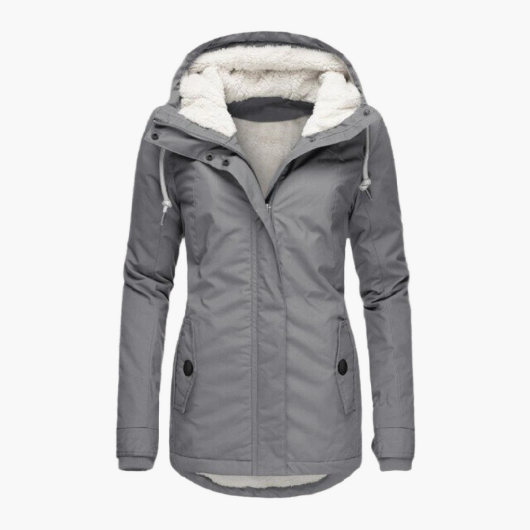 Lune London | Sherpa-Hoodie Winter Jacket - Stylish and warming outdoor parka for cold days