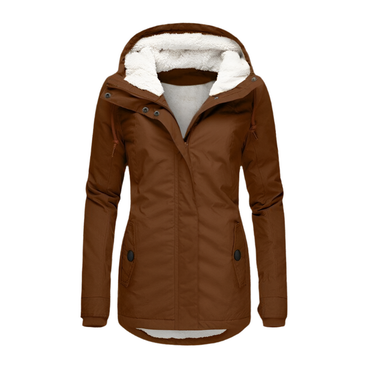 Lune London | Winter Jacket with Hood for Women Quilted Winter Jacket