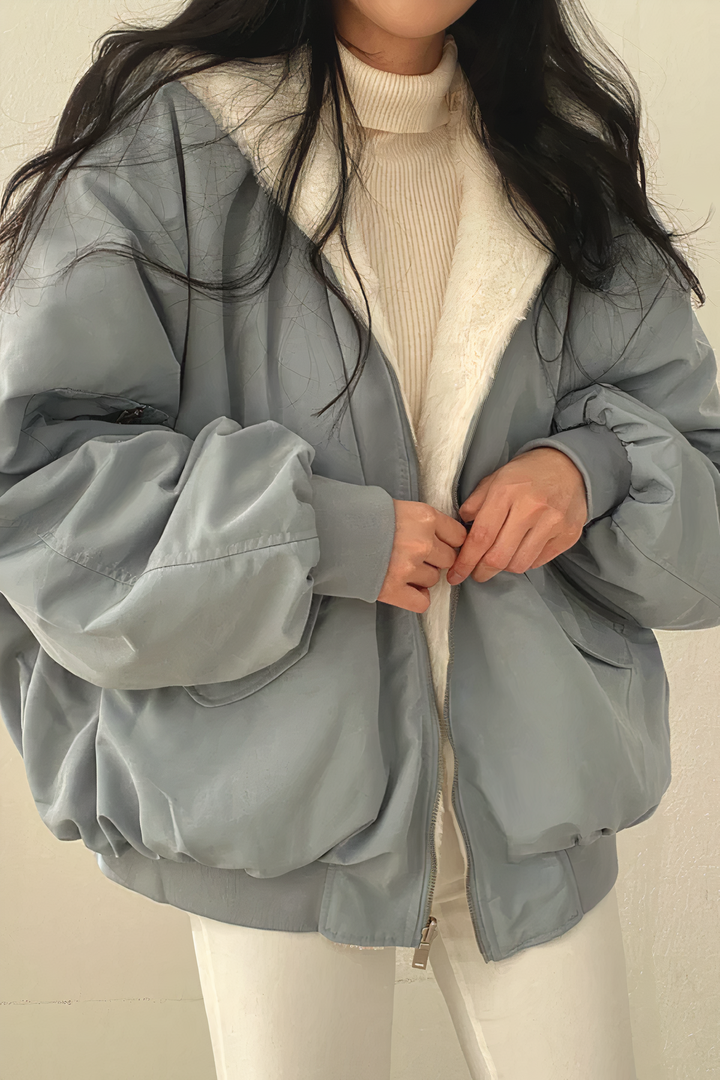 Lune London | Winter coat with cashmere hood