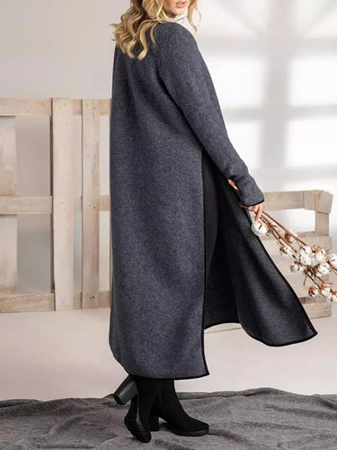 Lune London | Long Split Midi Dress in Relaxed Fit