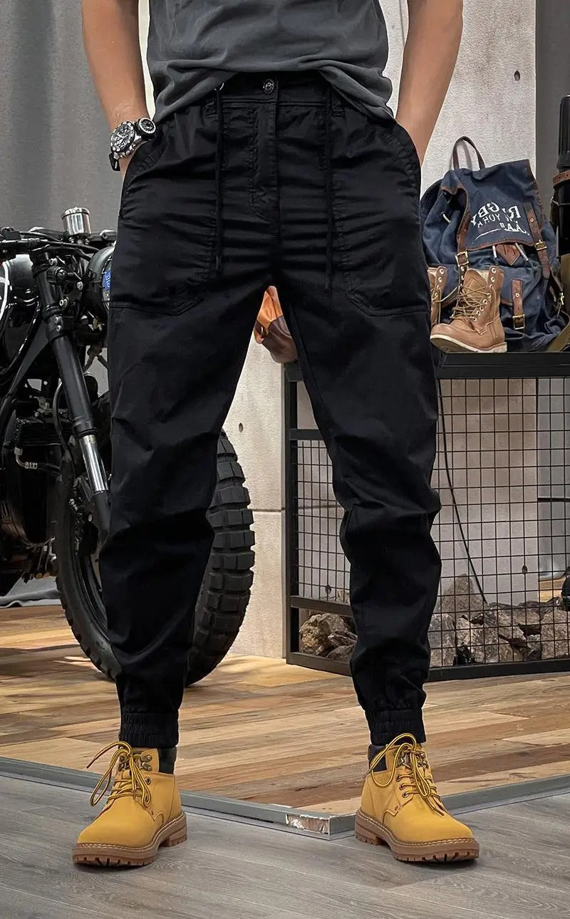 Lune London | Stretch Cargo Pants with Pockets