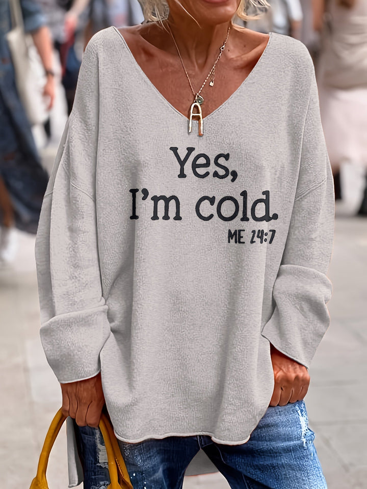 Lune London | Women Plus Size V Neck Sweater