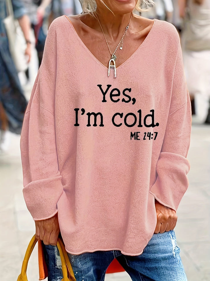 Lune London | Women Plus Size V Neck Sweater