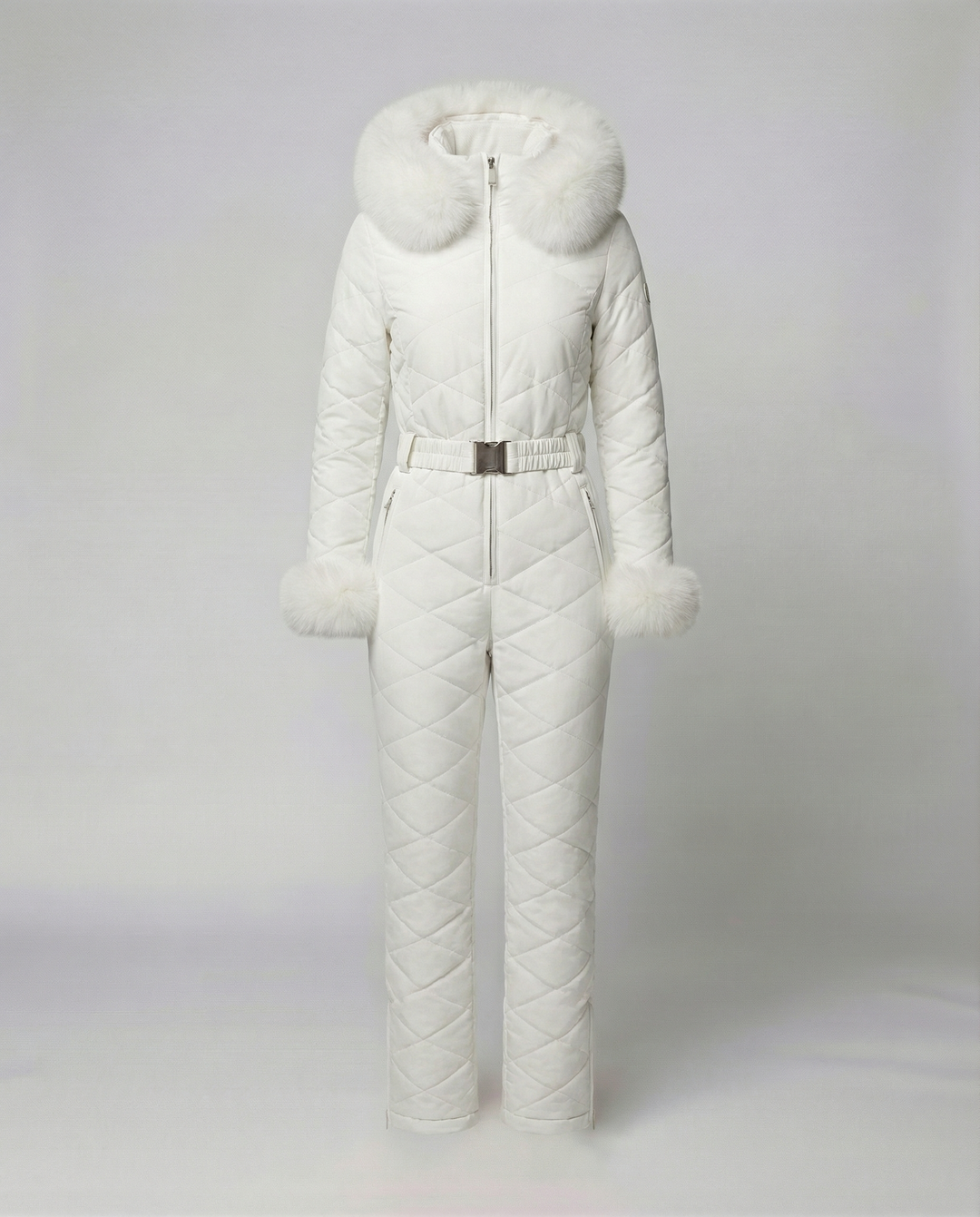 Women’s Winter Snowboard Overall with Zipper & Weather-Resistant Fabric | Lune London