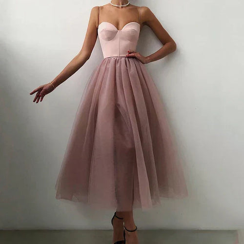 Lune London | Elegant Tulle Corset Evening Dress for Women