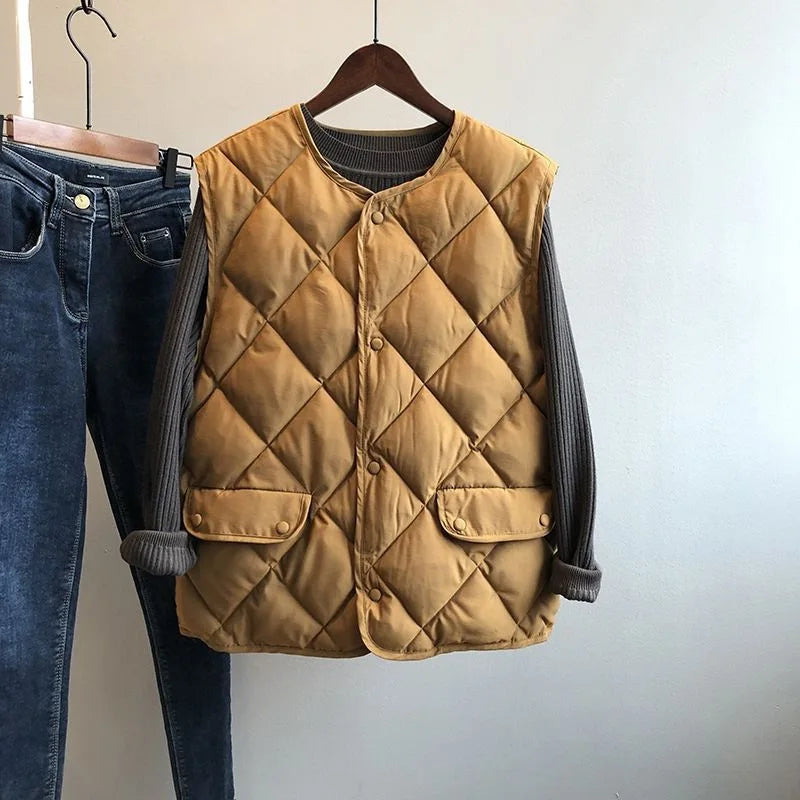 Lune London | Quilted Bomber Vest