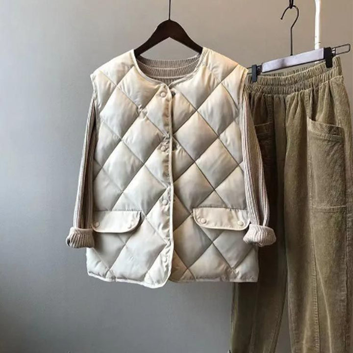 Lune London | Quilted Bomber Vest