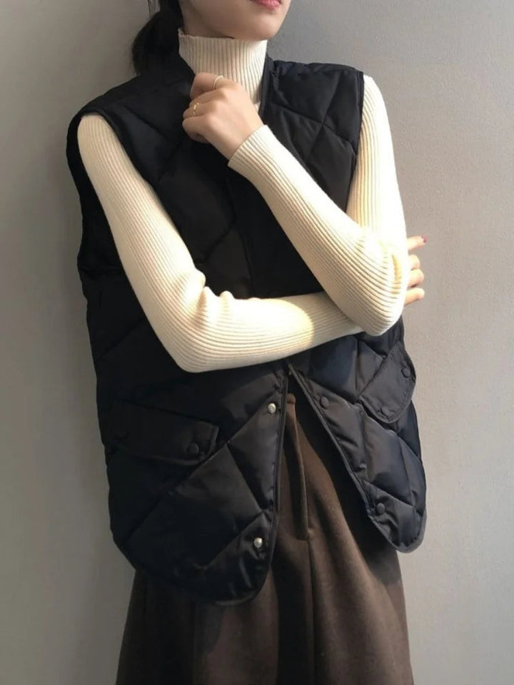 Lune London | Quilted Bomber Vest