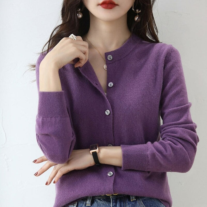 Lune London | Cardigan - Cardigan doux et confortable pour l'hiver