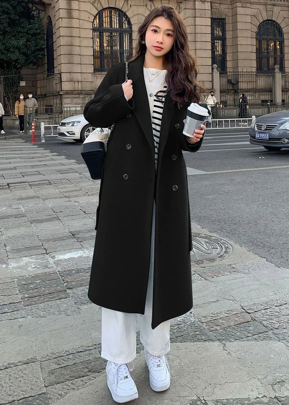 Chic und Stil | Casual Wool Winter Coat