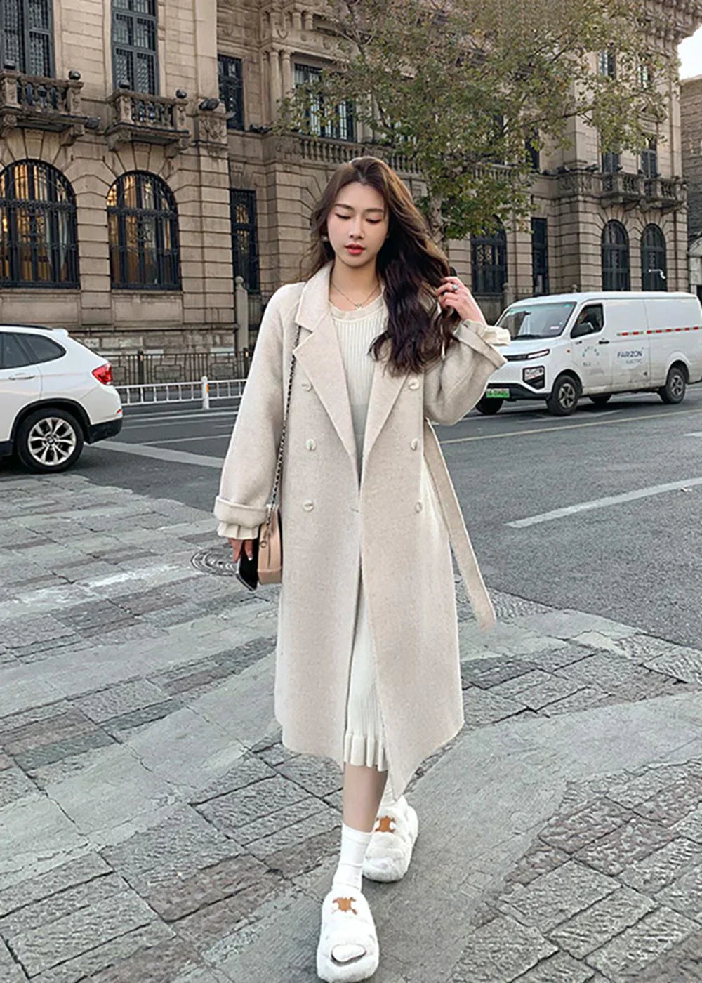 Chic und Stil | Casual Wool Winter Coat