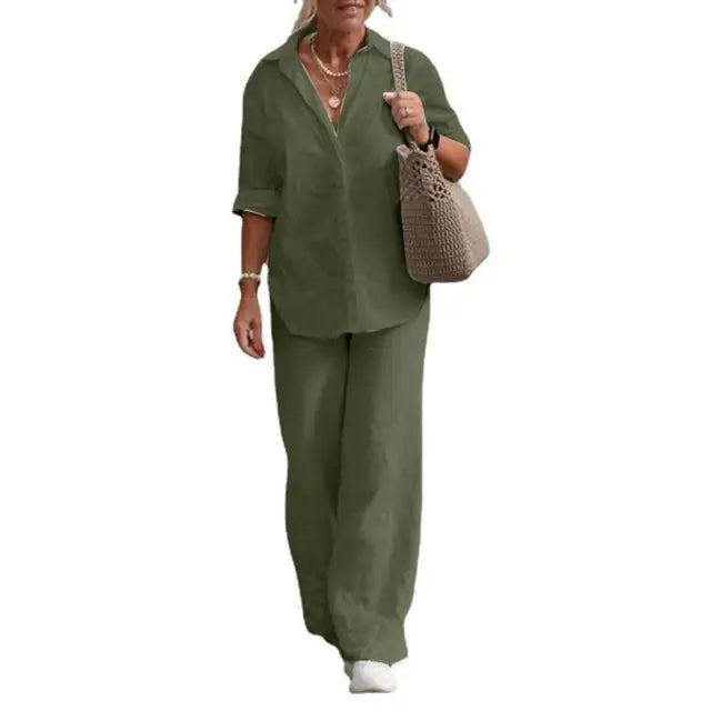Lune London | Elegant Linen Two-Piece
