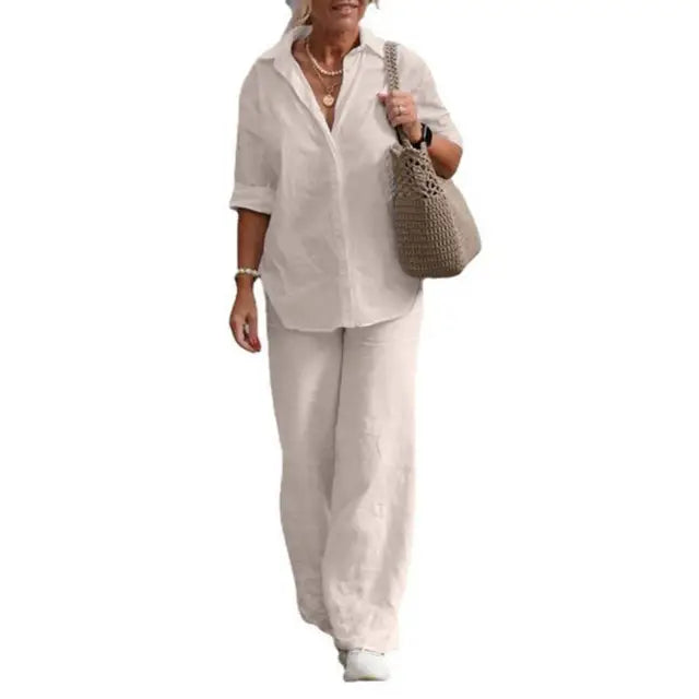 Lune London | Elegant Linen Two-Piece