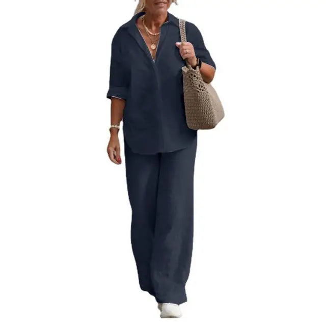Lune London | Elegant Linen Two-Piece