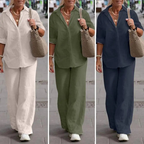 Lune London | Elegant Linen Two-Piece