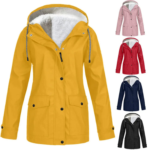 Lune London | Windproof and Waterproof Outdoor Jacket with Fleece Lining