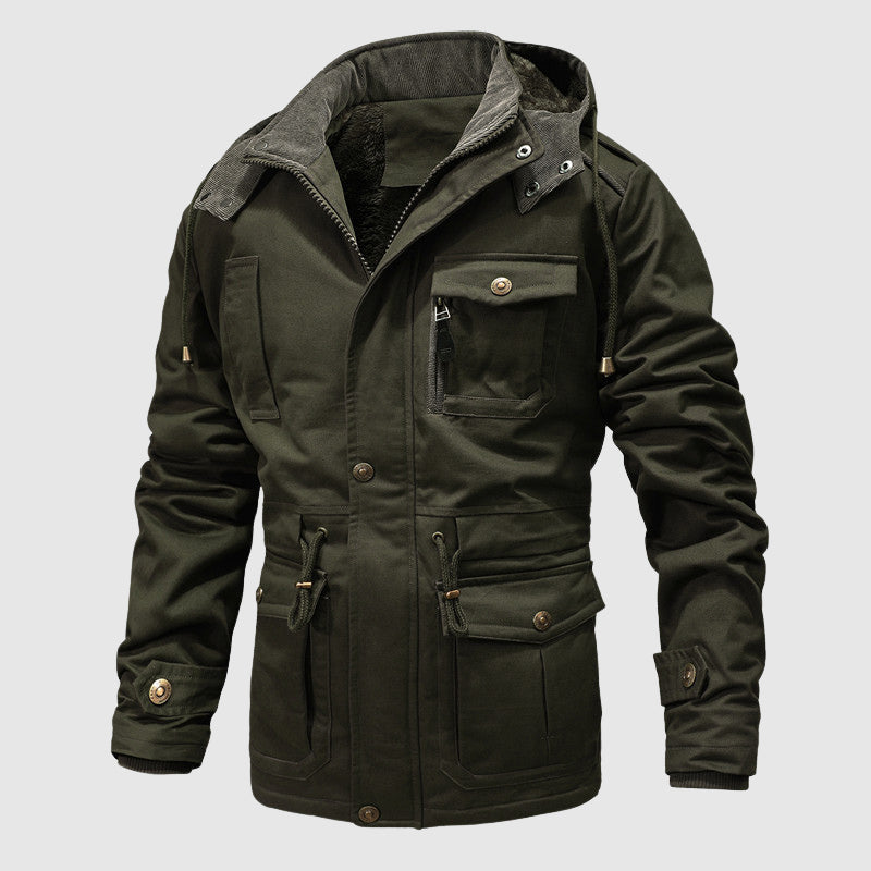 Lune London | Tactical Cotton Blend Jacket - Durable Warm Outdoor Jacket