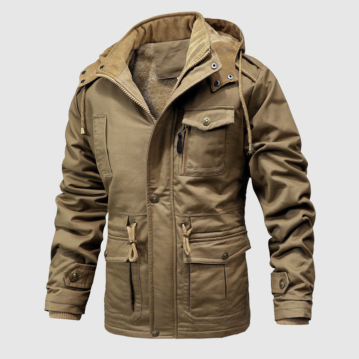 Lune London | Tactical Cotton Blend Jacket - Durable Warm Outdoor Jacket