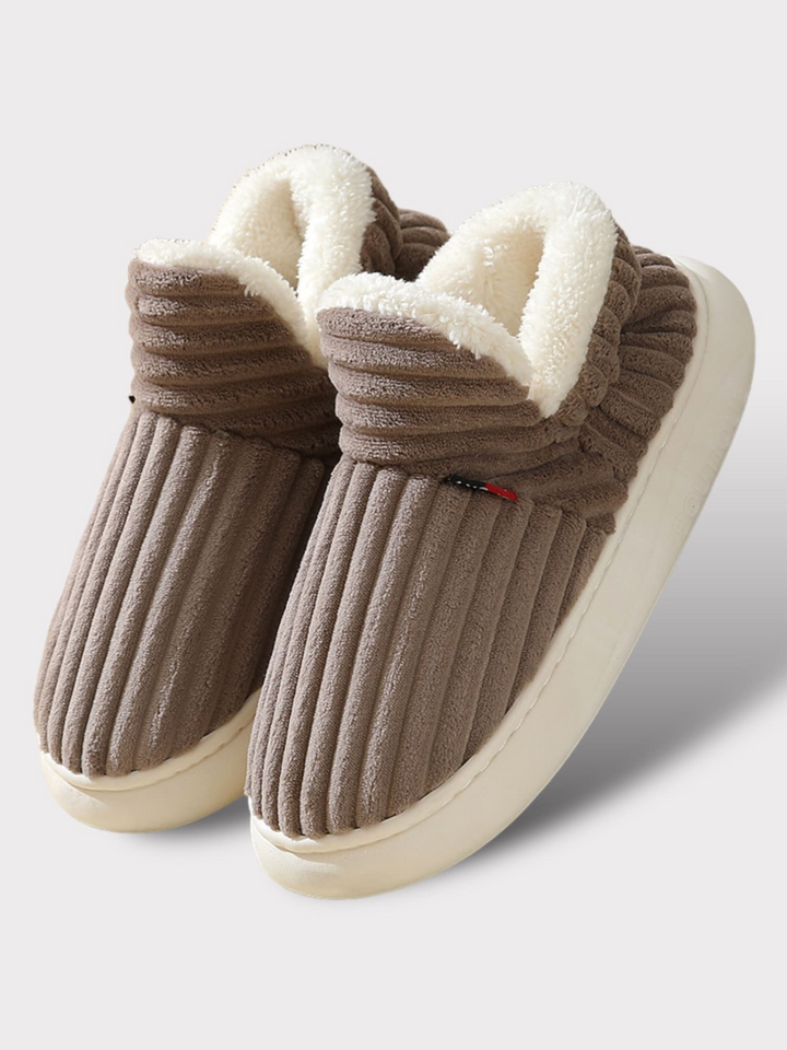 Lune London | Warm Slippers for Women - Non-Slip Thick Sole