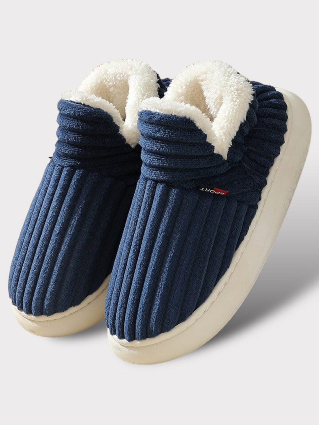 Lune London | Warm Slippers for Women - Non-Slip Thick Sole